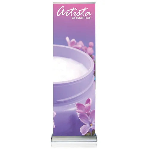 36"W DoubleStep Retractable Banner Stand