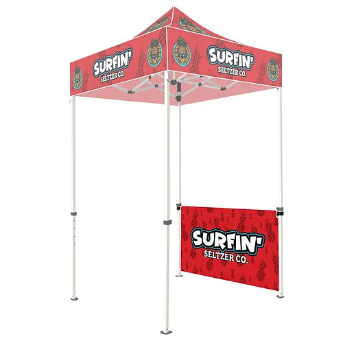 One Choice® 5 ft. Steel Tent (Graphic Package)