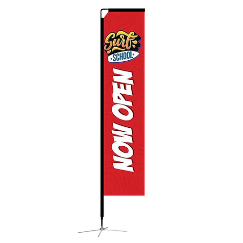 9.8 ft. Mamba Rectangle Flag Large