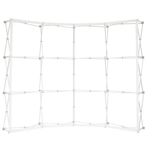 10 x 7.5 ft. RPL Fabric Pop Up Display Curved With Endcaps