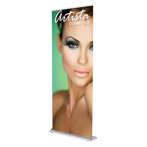 36 in. SilverStep® Retractable Banner Stand