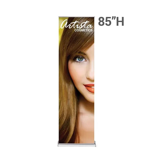 24 in. SilverStep® Retractable Banner Stand