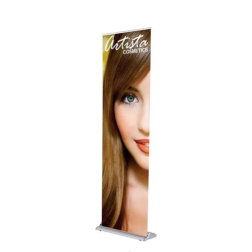 24 in. SilverStep® Retractable Banner Stand