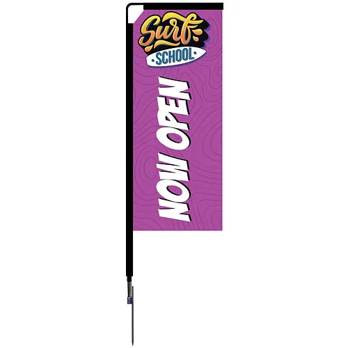 7 ft. Mamba Rectangle Flag Medium
