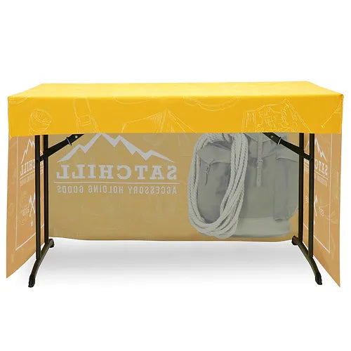 4 ft. Fitted Table Throw with Custom Print