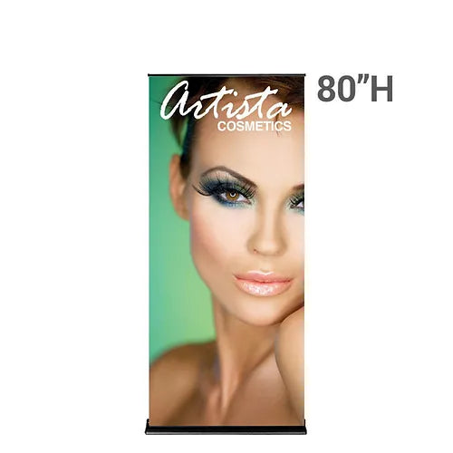 36 in. SilverStep® Retractable Banner Stand