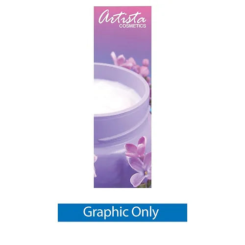 36"W DoubleStep Retractable Banner Stand