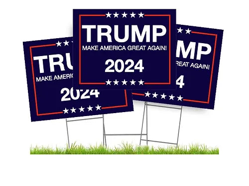 Trump & Biden Political Yard Signs