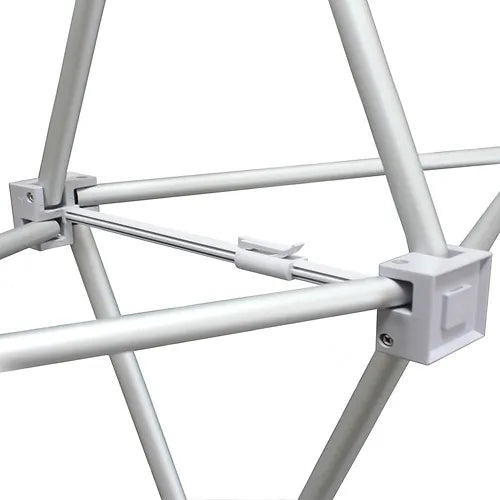 10 x 7.5 ft. RPL Fabric Pop Up Display Curved With Endcaps