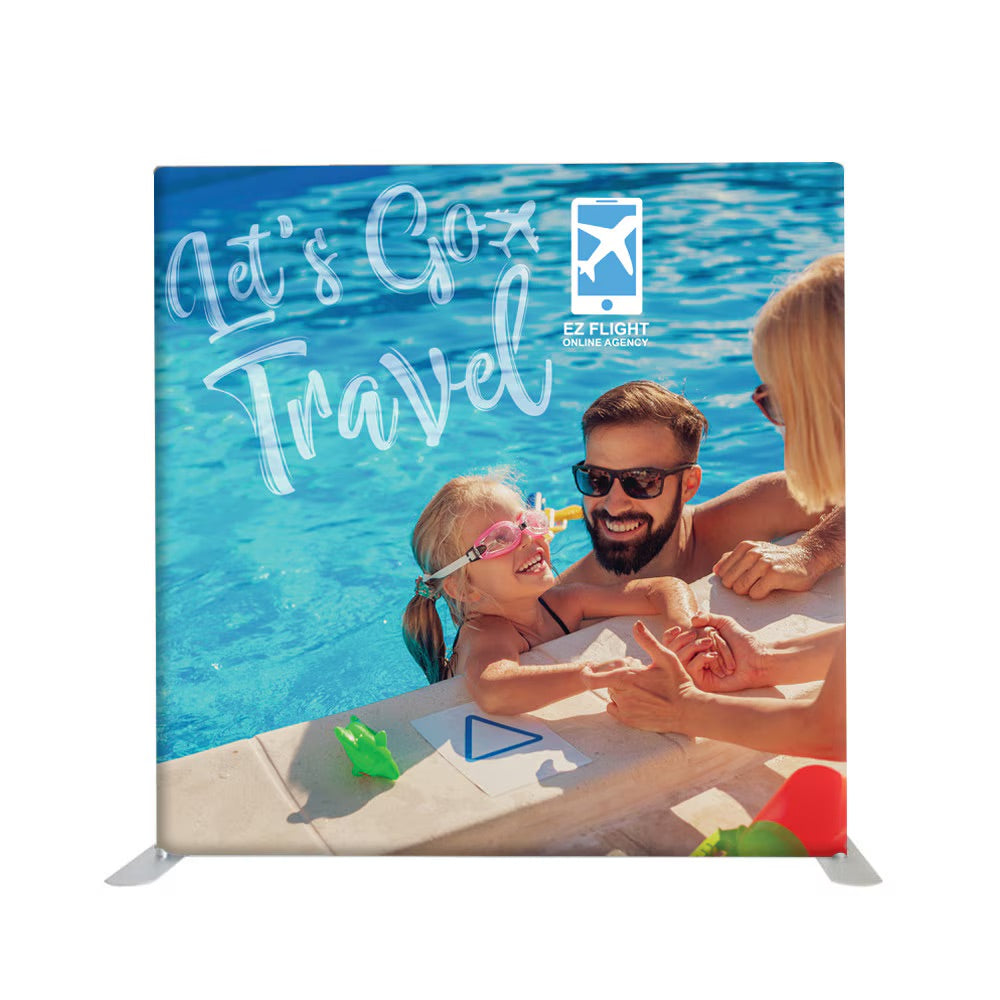 ONE CHOICE® EZ TUBE 8 ft. Fabric Tube Display