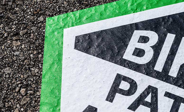 Floor/Street Graphics- Textured Surface