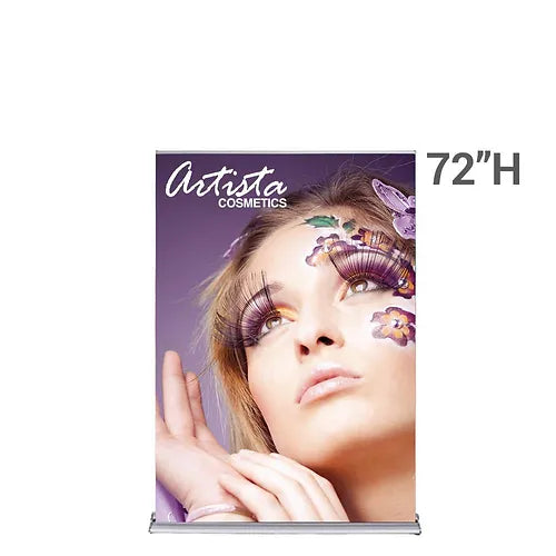 48 in. SilverStep® Retractable Banner Stand