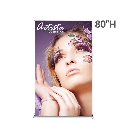 48 in. SilverStep® Retractable Banner Stand