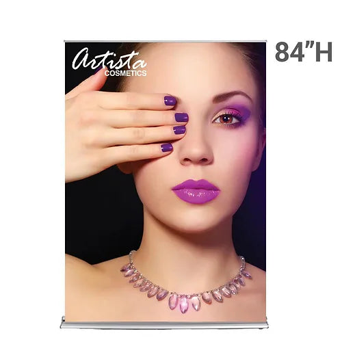 60 in. SilverStep® Retractable Banner Stand