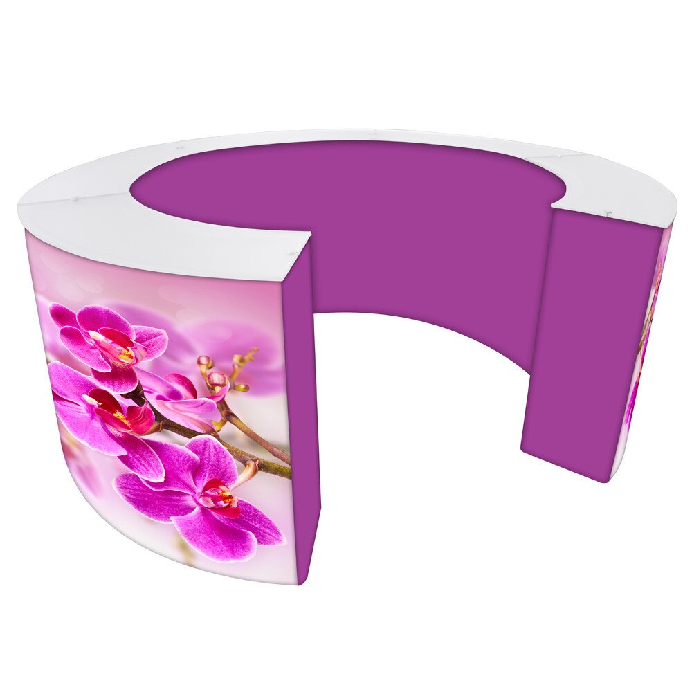 EZ Fabric Counter Curved Quint