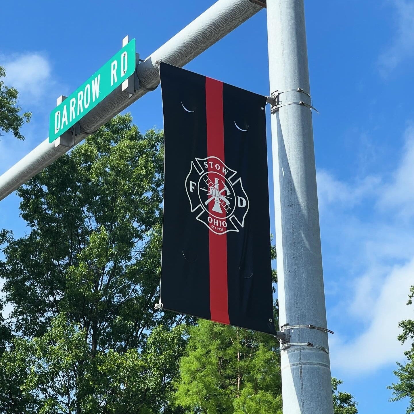Street Pole Banners with Mounting Hardware