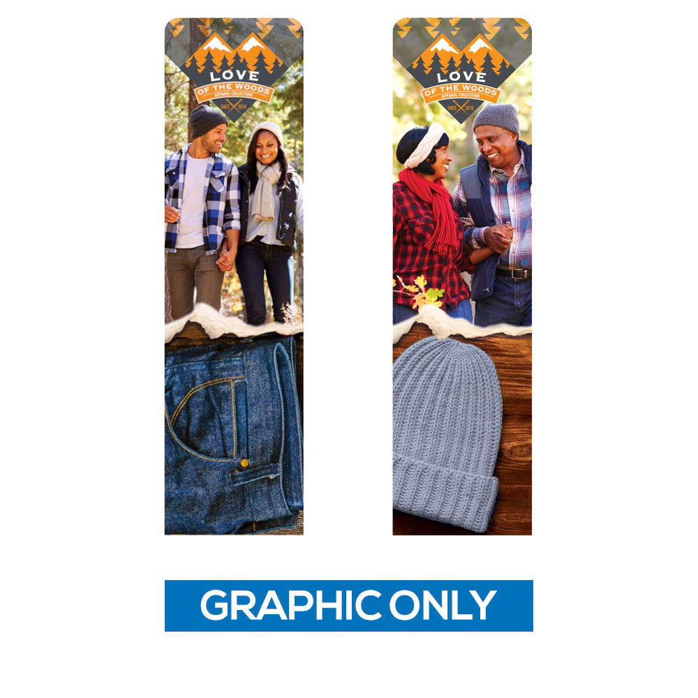 ONE CHOICE® EZ Tube 24 in. Fabric Display